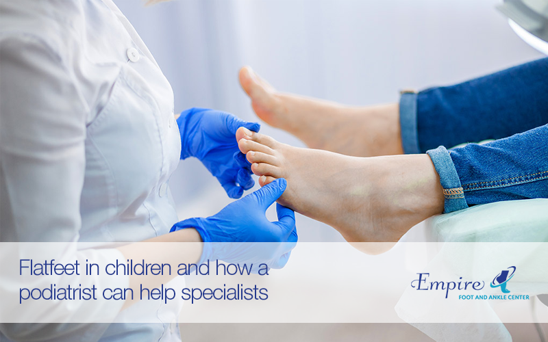Flatfeet in children and how a podiatrist can help